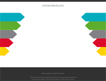Tablet Screenshot of correctdeck.com